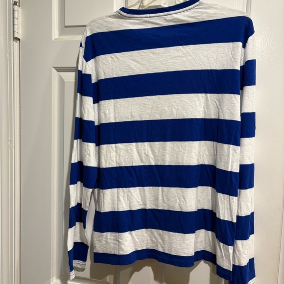 Polo Ralph Lauren long sleeve striped tshirt men’s sz M L - Picture 3 of 6